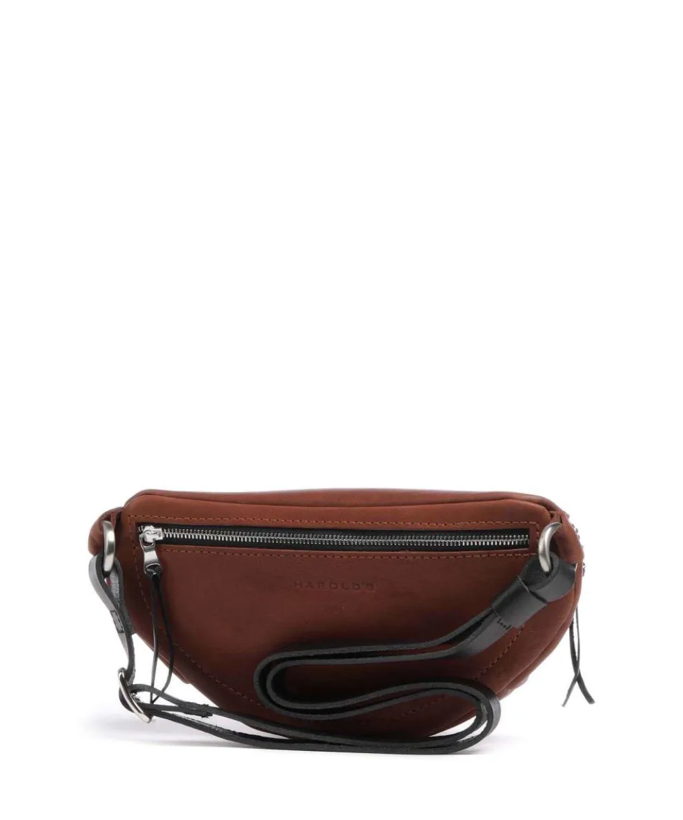 Nabuku Fanny pack fine grain cow leather cognac