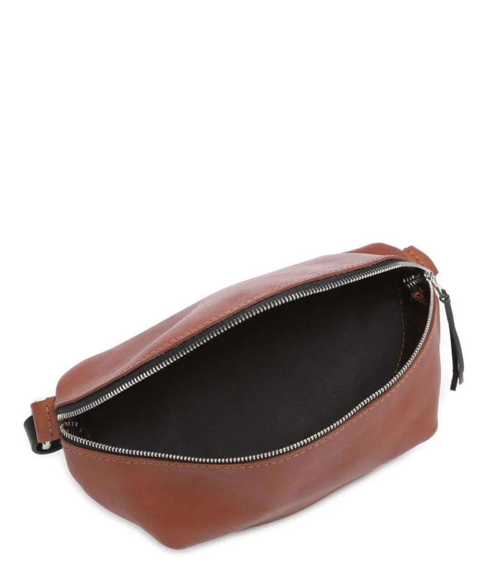 Nabuku Fanny pack fine grain cow leather cognac