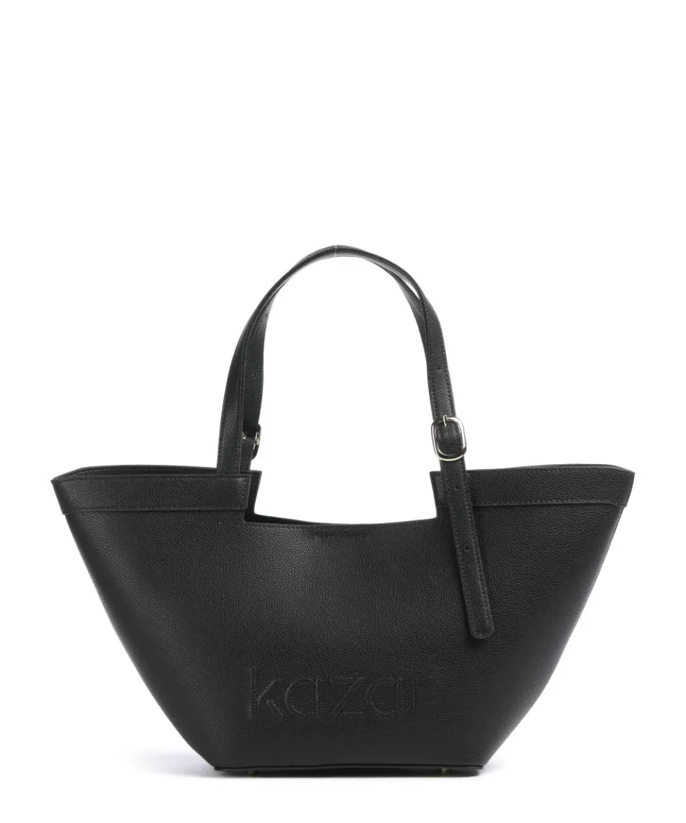 Nan M Tote bag grained cow leather black