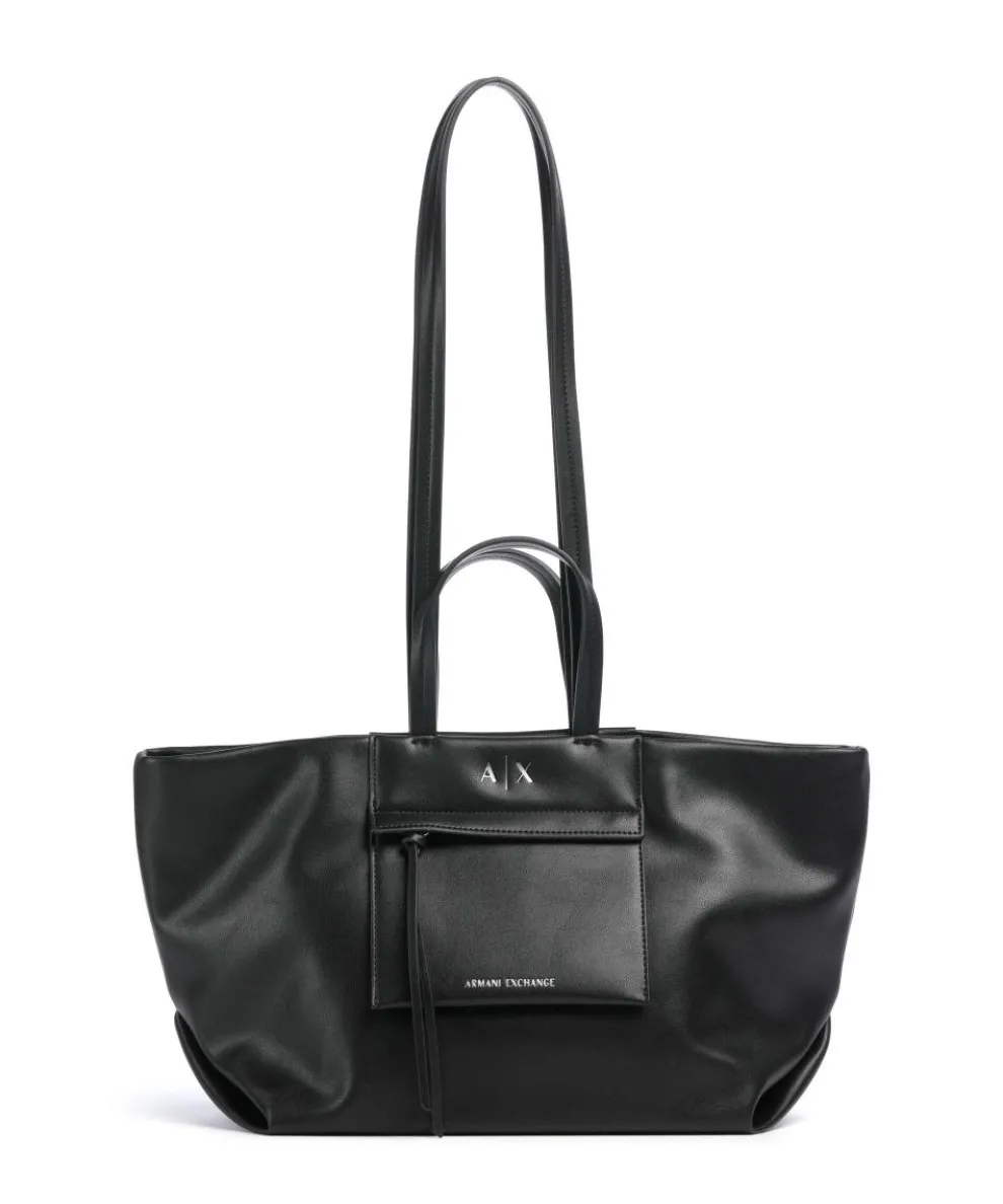 Natalie M Tote bag imitation leather black