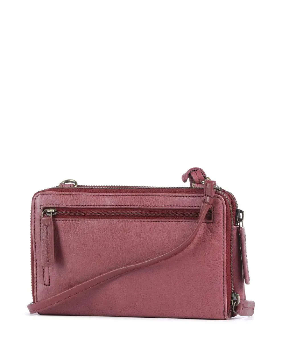Natural Norah Wallet grained cow leather pink