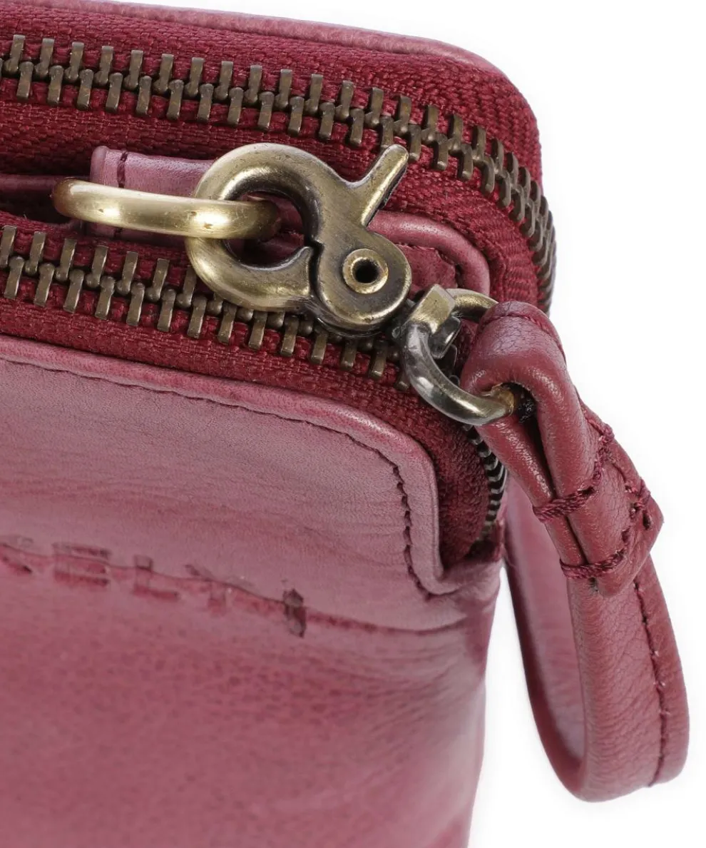 Natural Norah Wallet grained cow leather pink