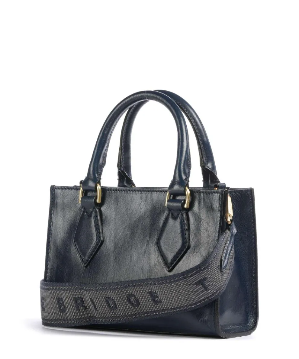 Ida Handbag fine grain cow leather dark blue