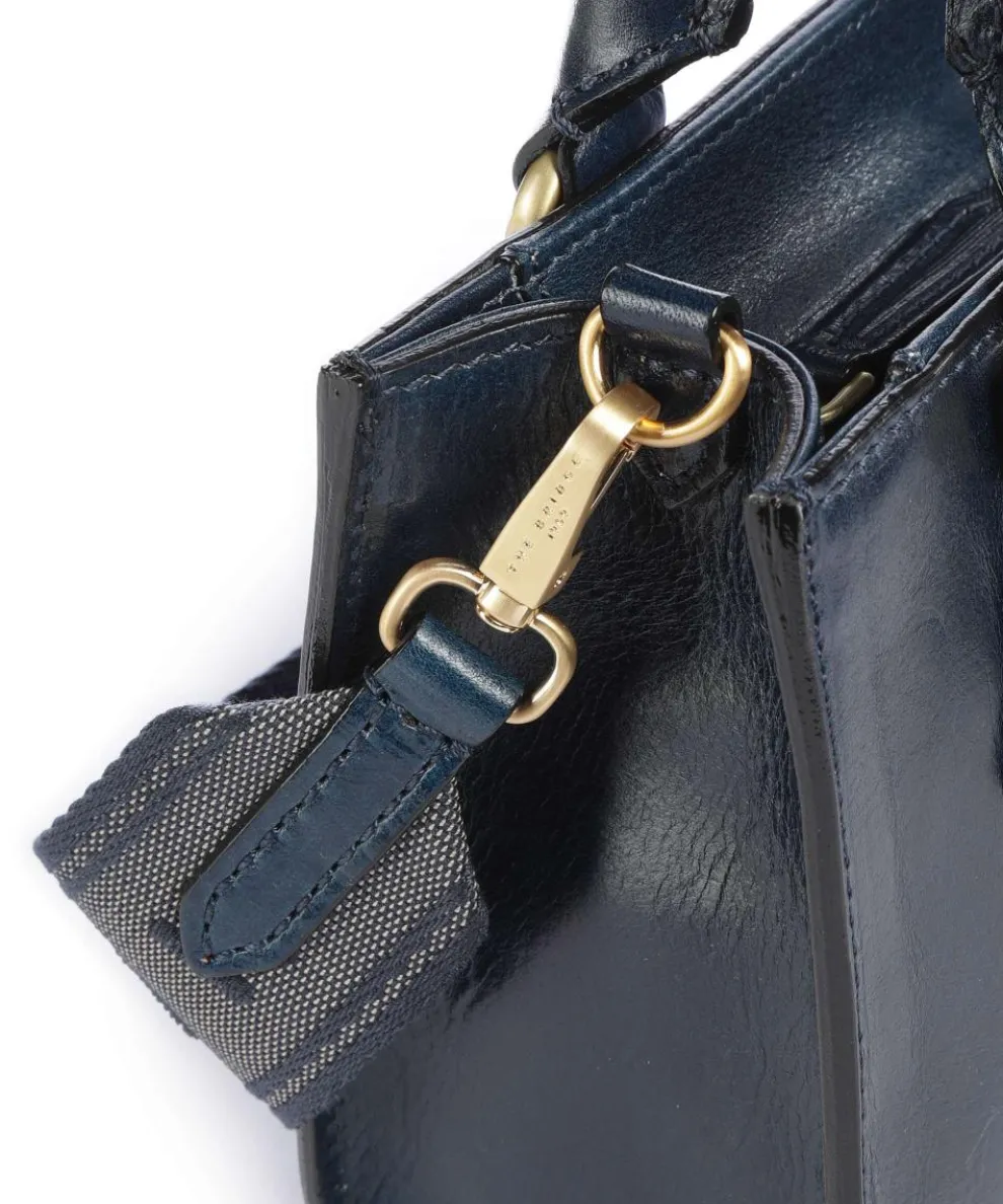 Ida Handbag fine grain cow leather dark blue