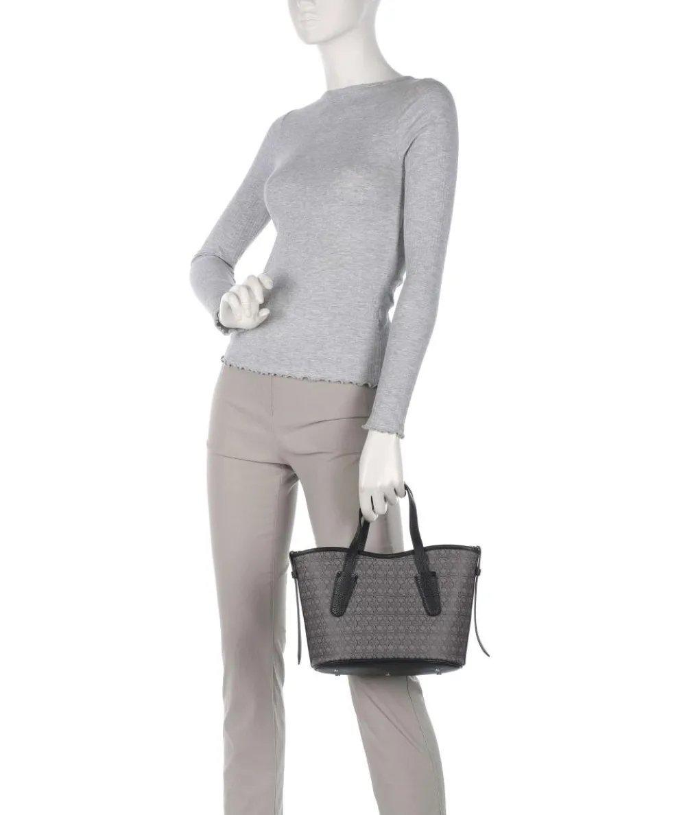 Never Without Bag Monogram Handbag cotton grey/black