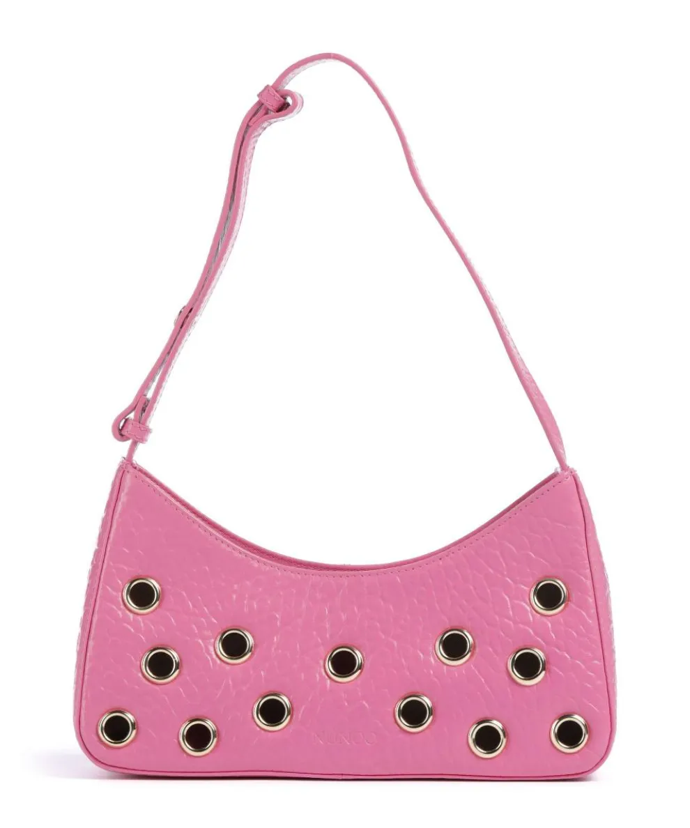 New Zealand Apollo 2 Eyelet Shoulder bag embossed leather pink