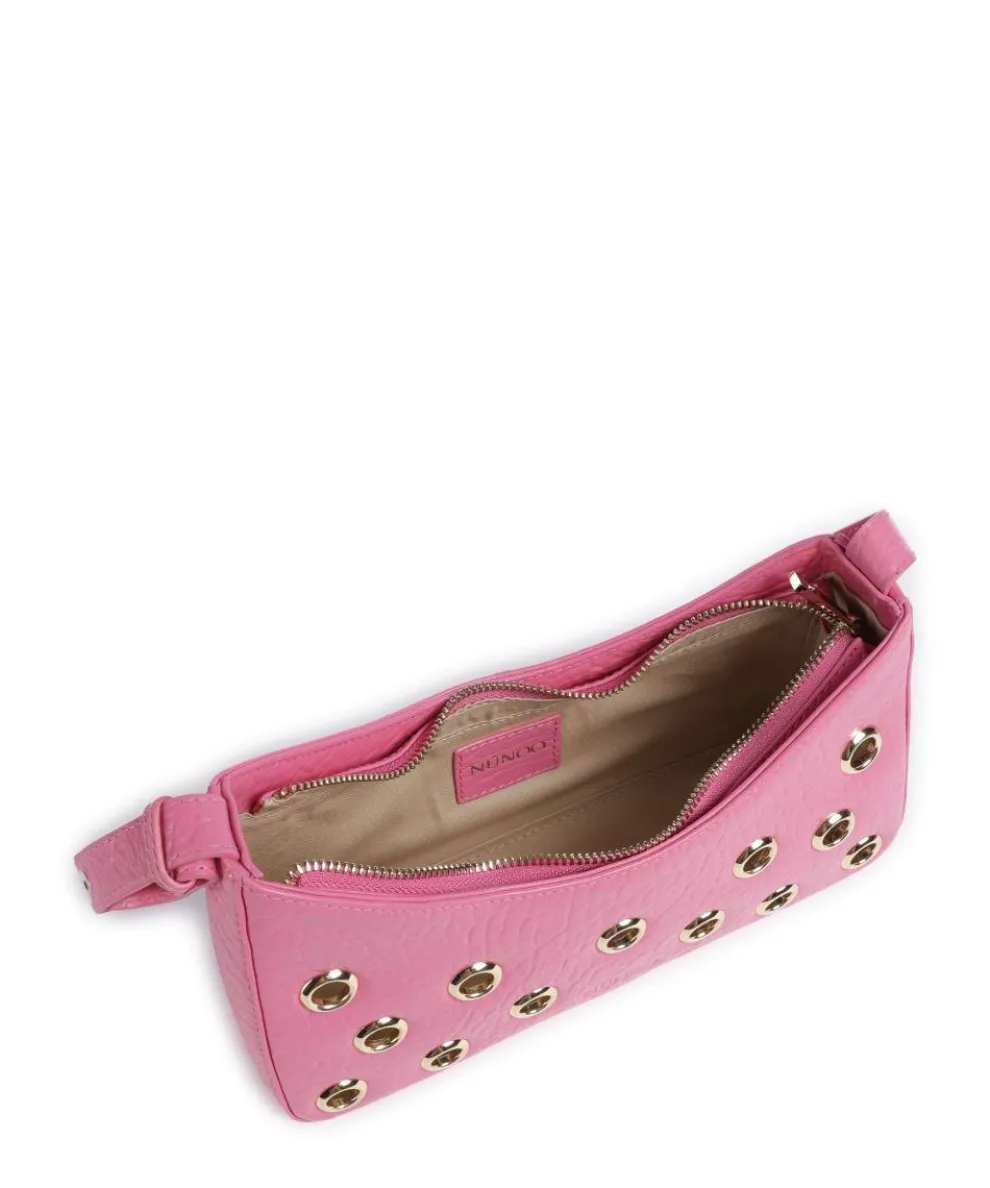 New Zealand Apollo 2 Eyelet Shoulder bag embossed leather pink