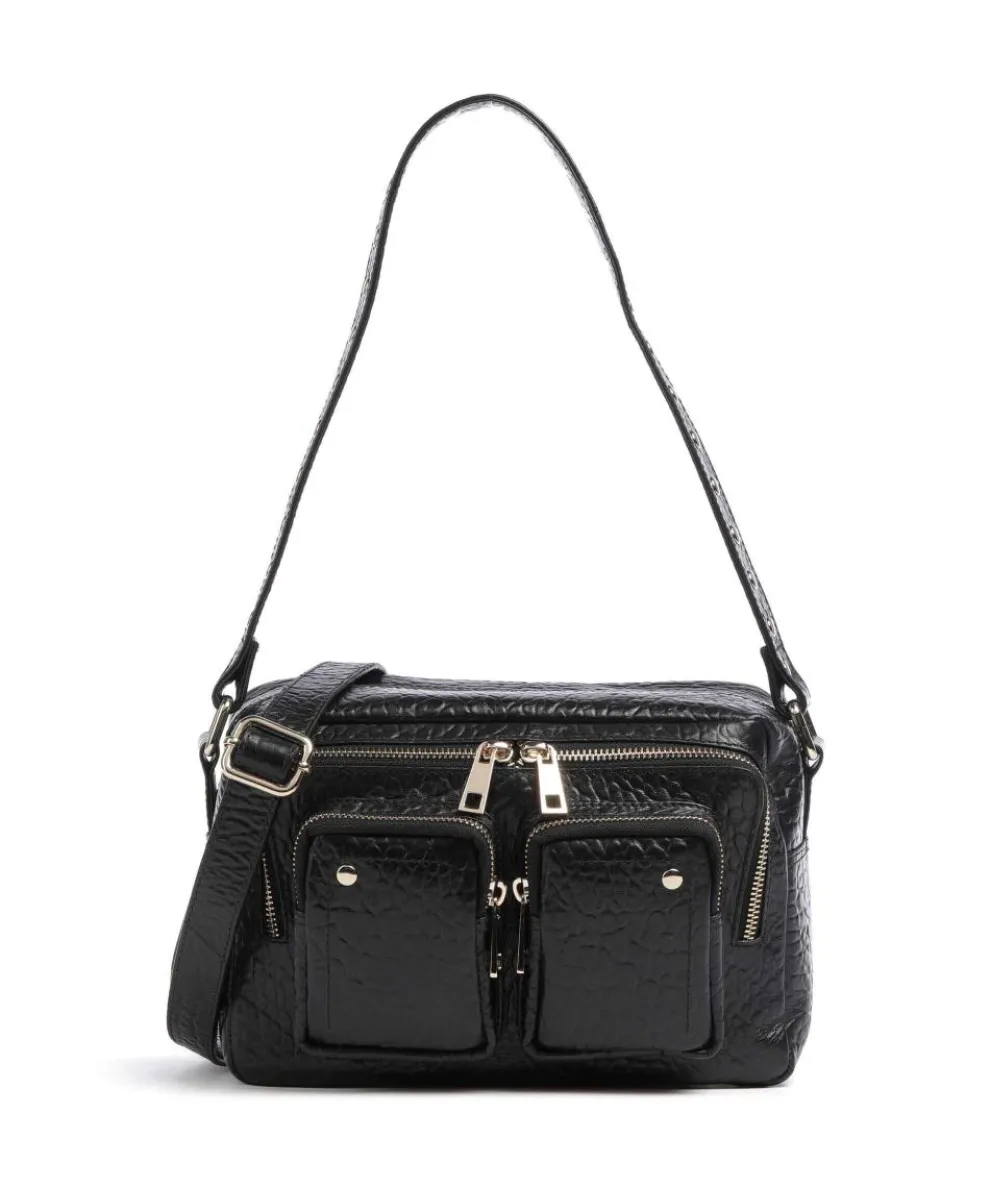 New Zealand Ellie Shoulder bag grained leather black