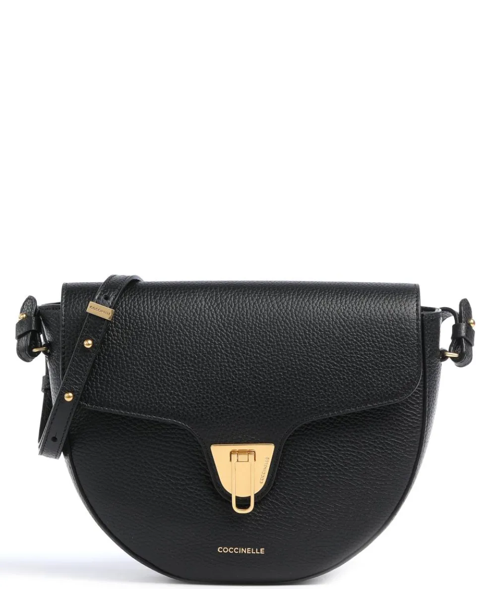 Beat Soft Crossbody bag grained leather black