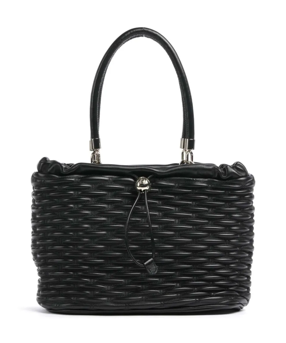 Nido M Shoulder bag nappa calfskin black