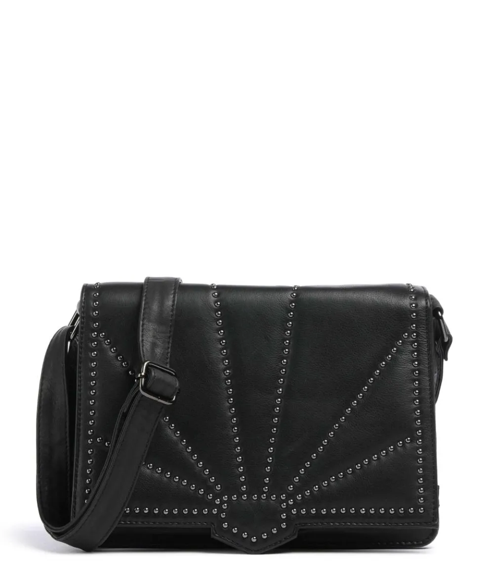 Night Stories Crossbody bag cow leather black