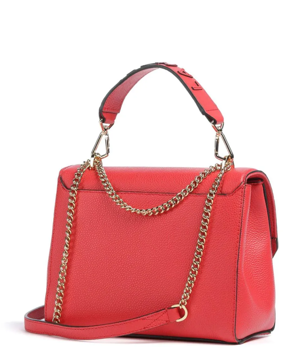 Ninon M Shoulder bag grained cow leather red