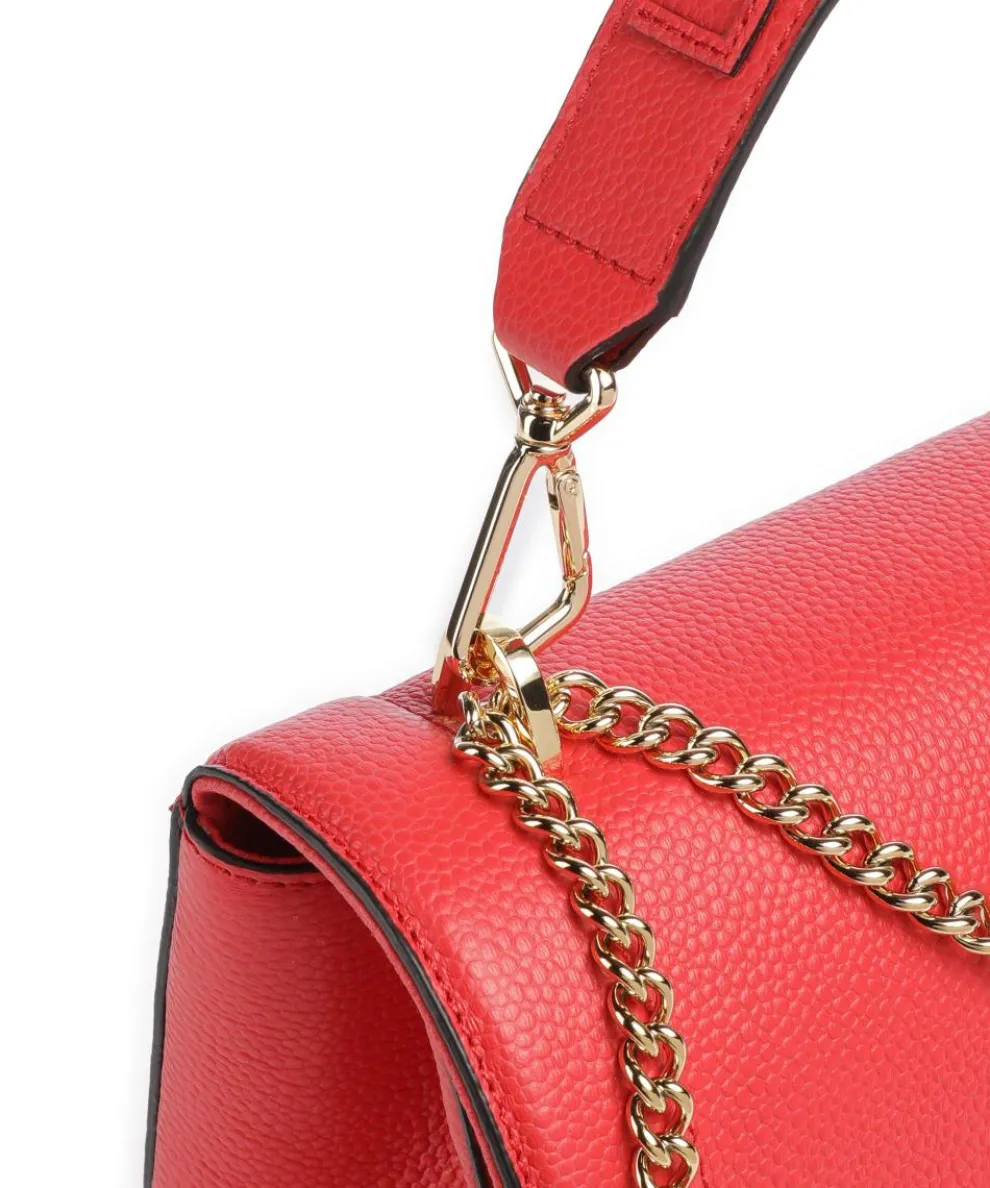 Ninon M Shoulder bag grained cow leather red