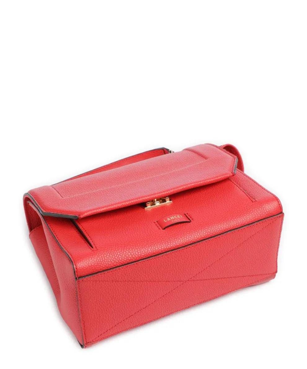 Ninon M Shoulder bag grained cow leather red