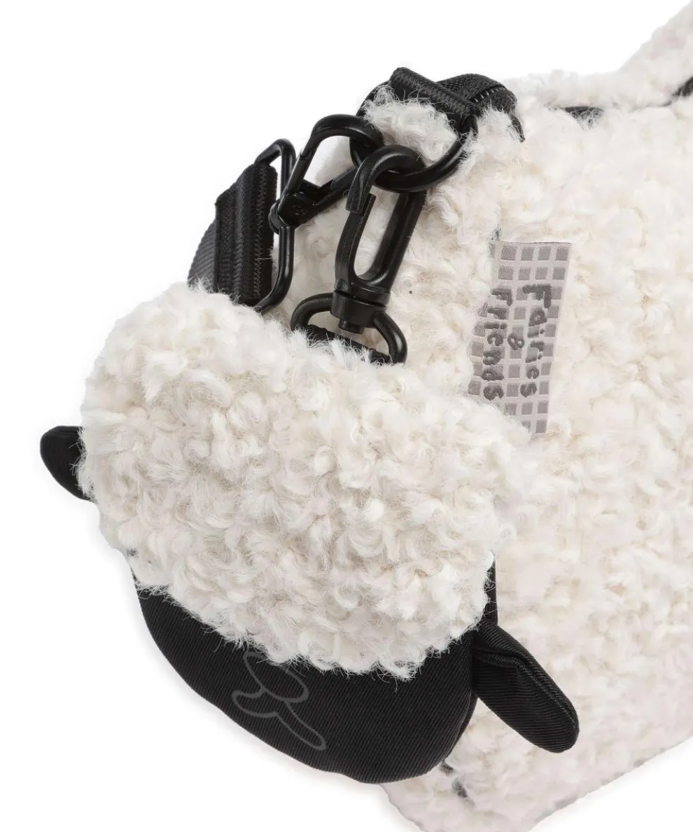 Fairies & Friends Crossbody bag polyester, nylon white/black