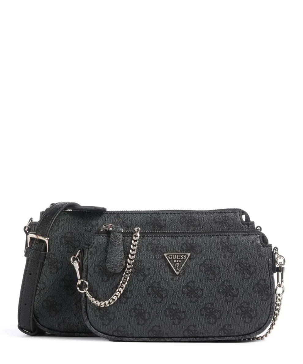 Noelle 4G Logo Shoulder bag imitation leather dark grey