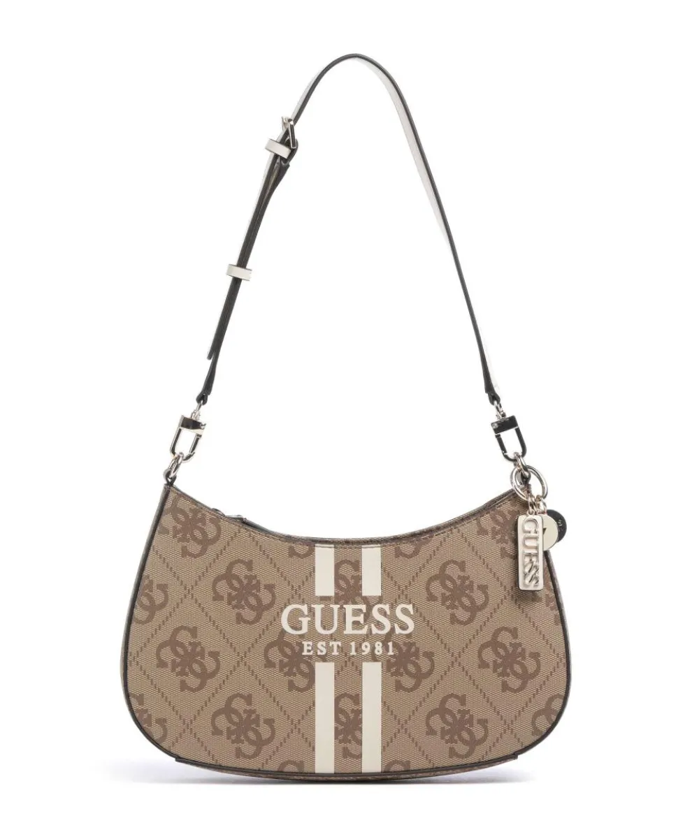 Noelle 4G Logo Shoulder bag imitation leather light brown