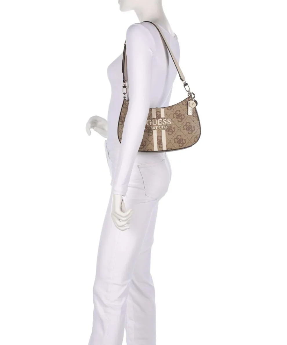 Noelle 4G Logo Shoulder bag imitation leather light brown