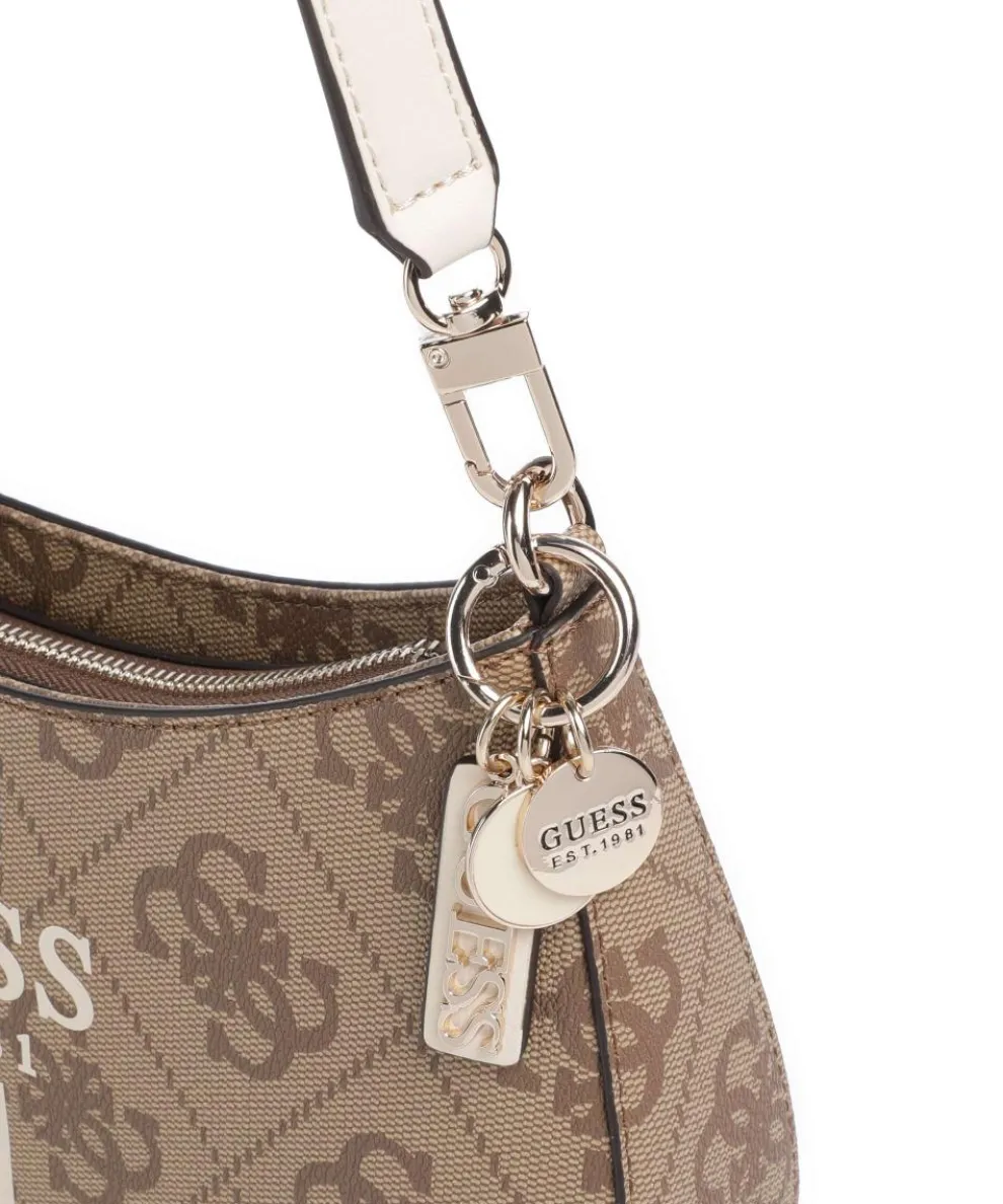 Noelle 4G Logo Shoulder bag imitation leather light brown