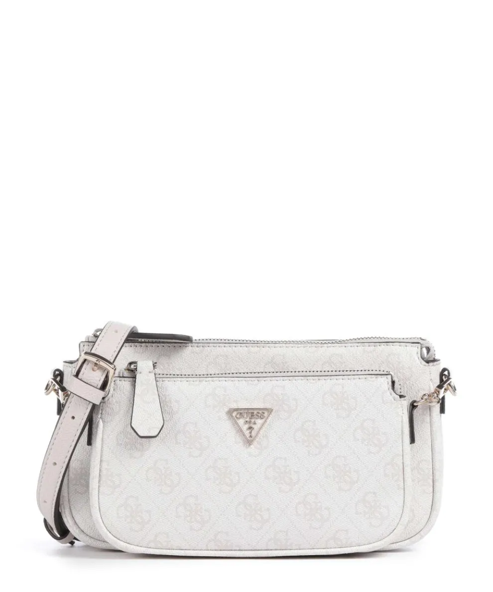 Noelle 4G Logo Shoulder bag imitation leather white