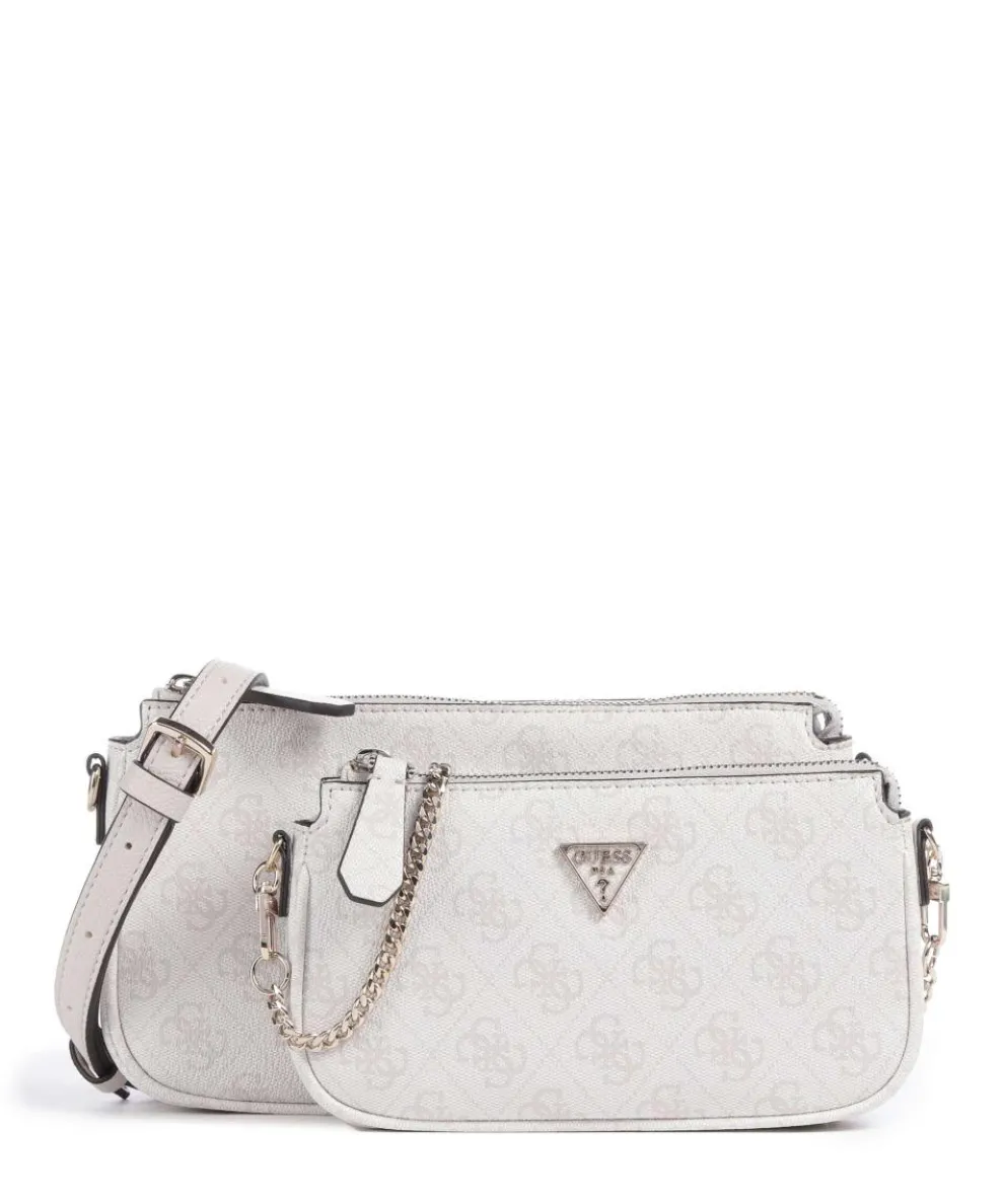 Noelle 4G Logo Shoulder bag imitation leather white