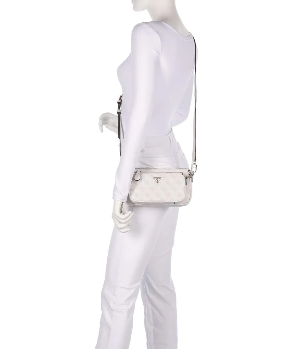 Noelle 4G Logo Shoulder bag imitation leather white