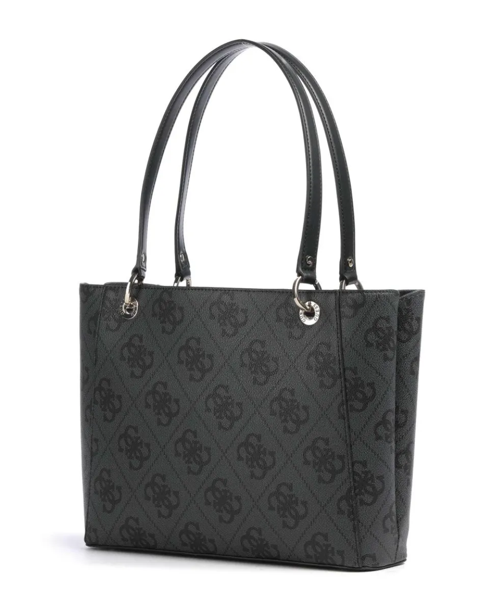 Noelle 4G Logo Tote bag imitation leather dark grey