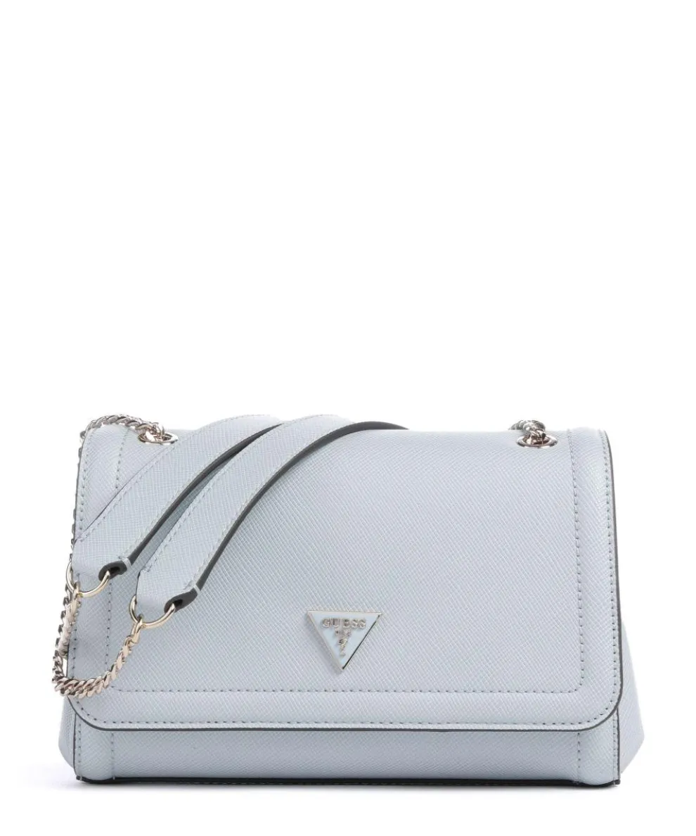 Noelle Shoulder bag imitation leather light blue