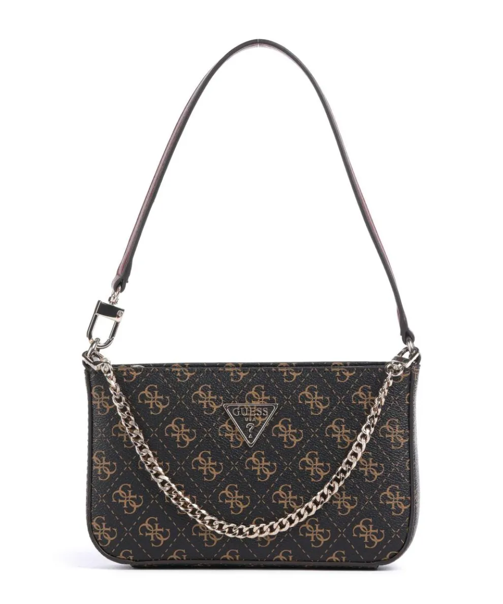 Noelle Shoulder bag imitation leather dark brown