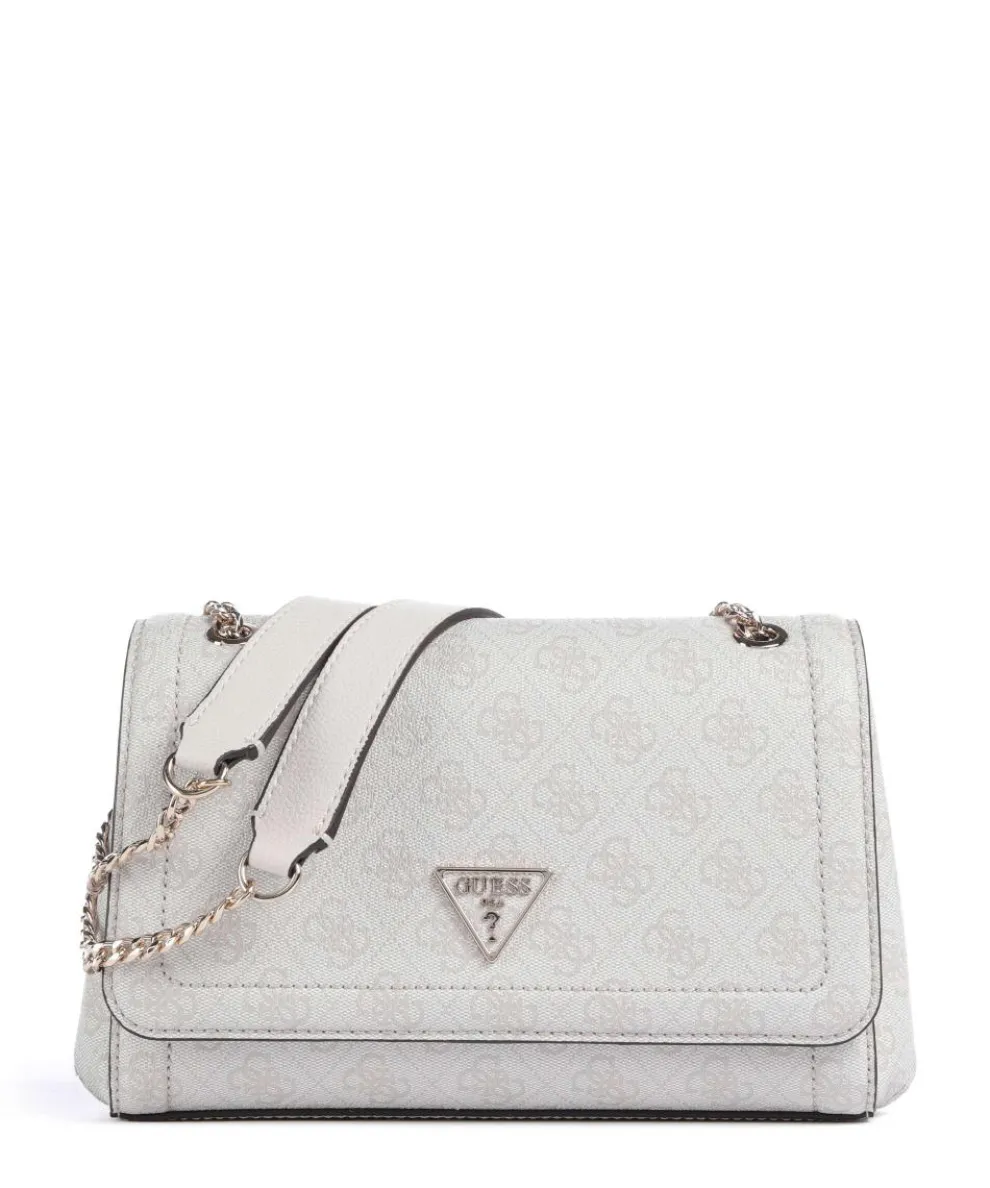 Noelle Shoulder bag imitation leather ivory