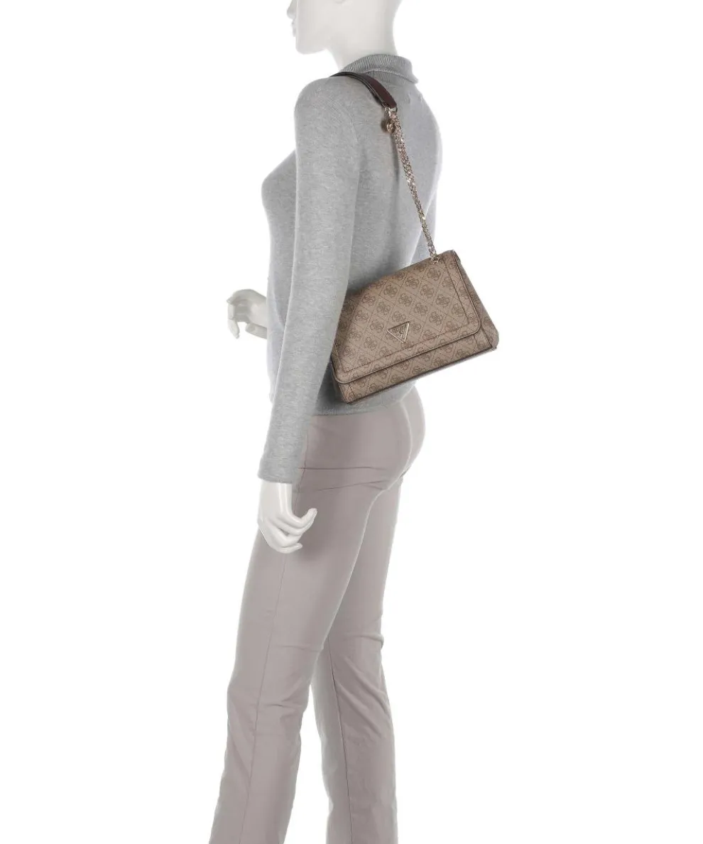 Noelle Shoulder bag imitation leather light brown