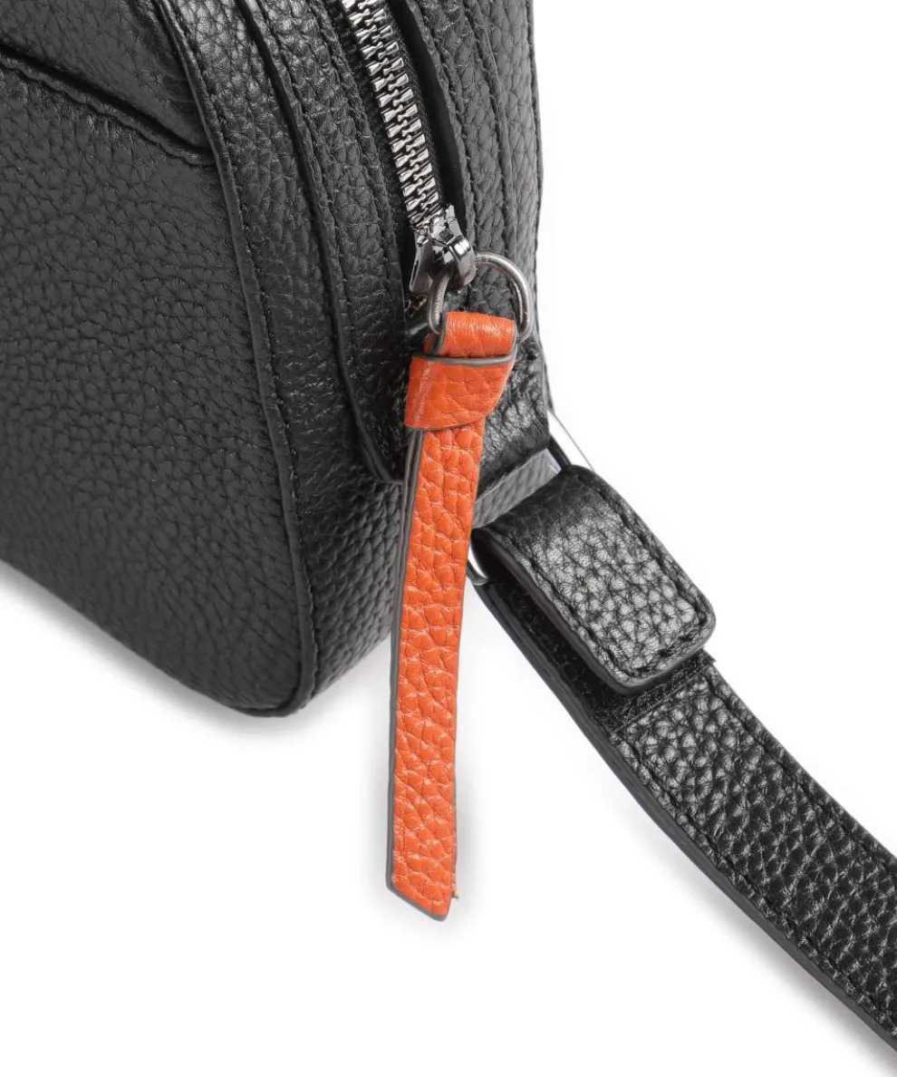 Novara Wristlet grained cow leather black