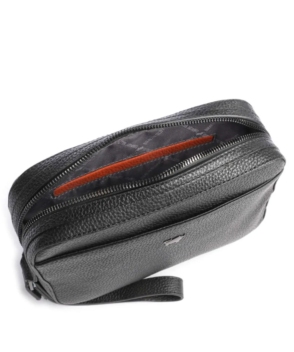 Novara Wristlet grained cow leather black