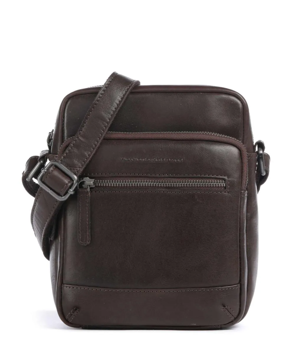 Novum Amantea Crossbody bag fine grain cow leather dark brown