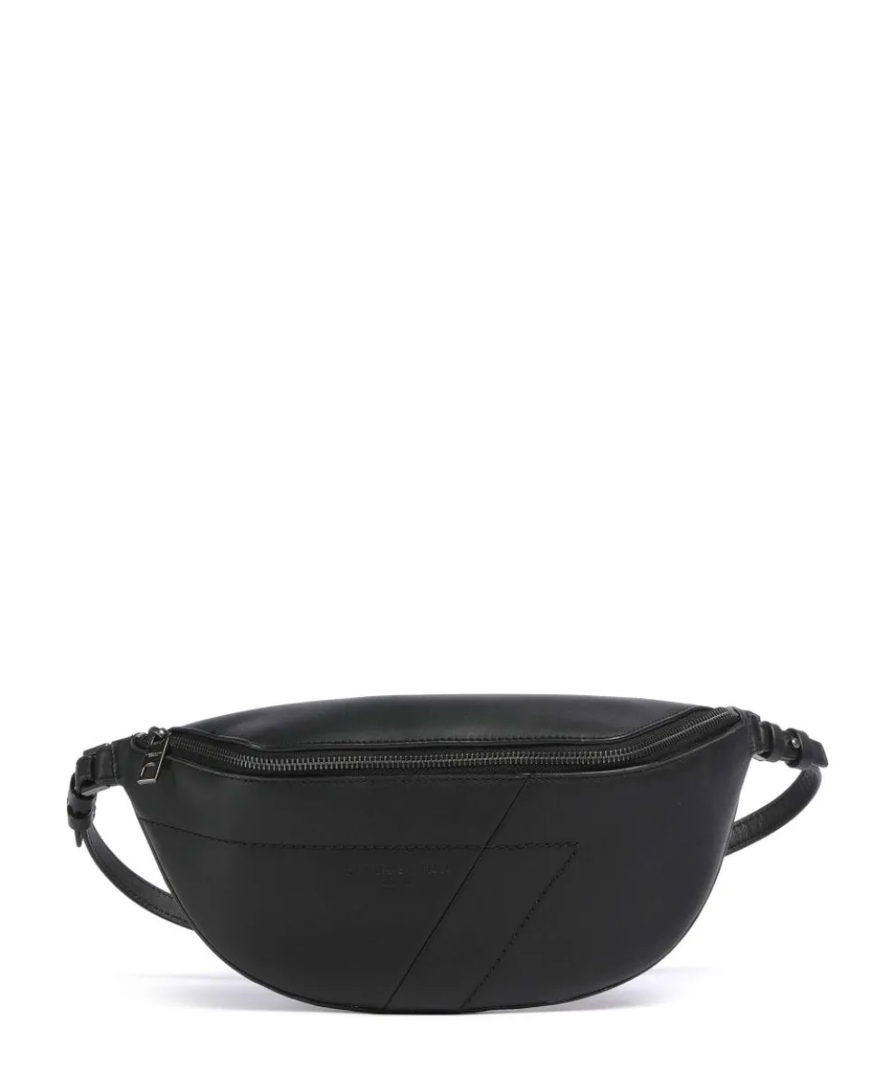 Edda Calf Optic M Fanny pack leather black