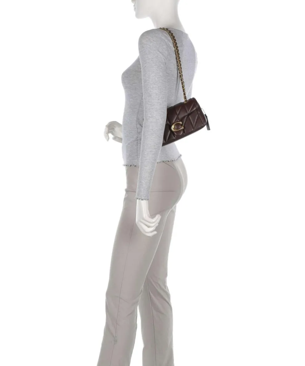 Tabby 20 Shoulder bag nappa leather dark brown