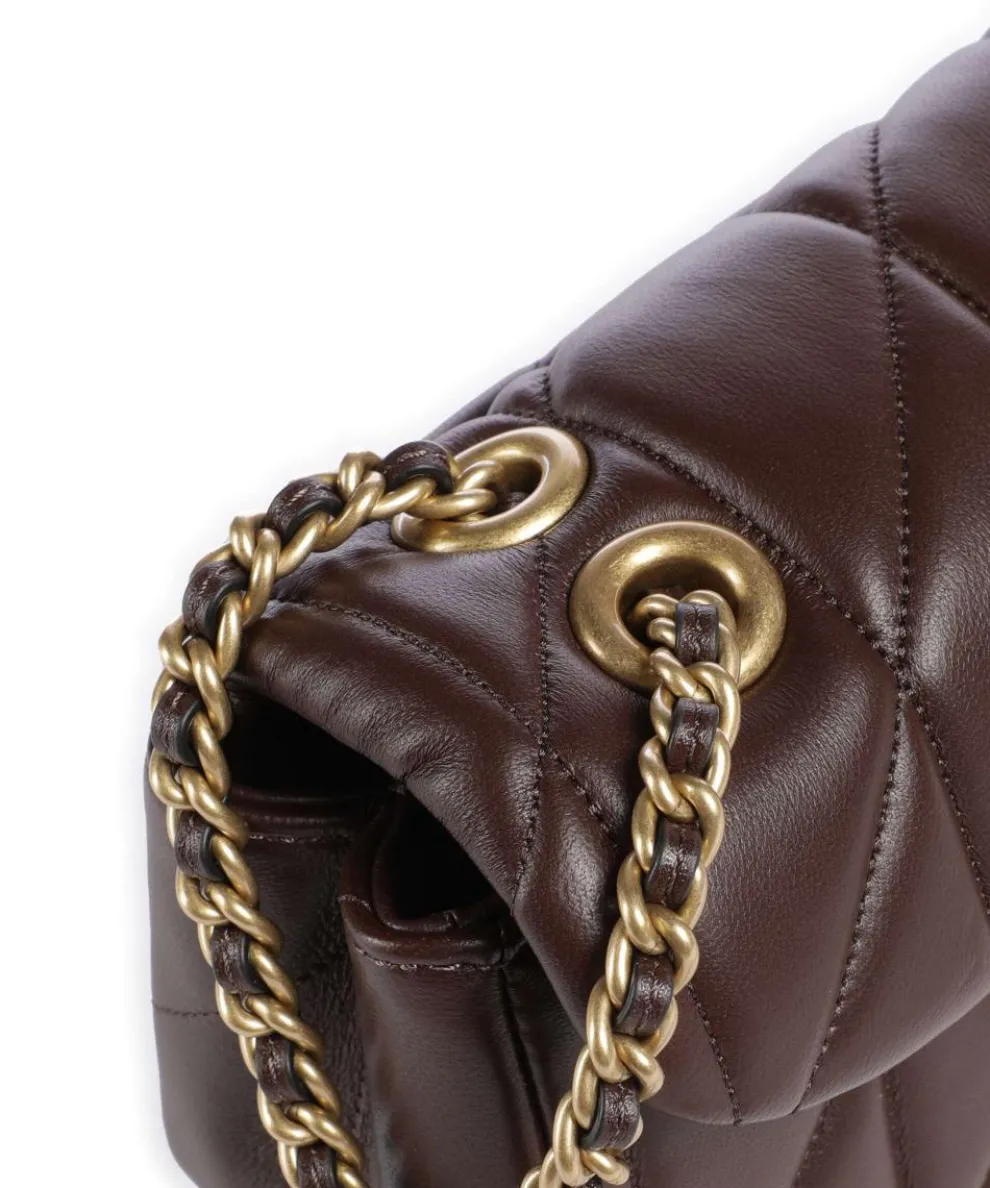 Tabby 20 Shoulder bag nappa leather dark brown