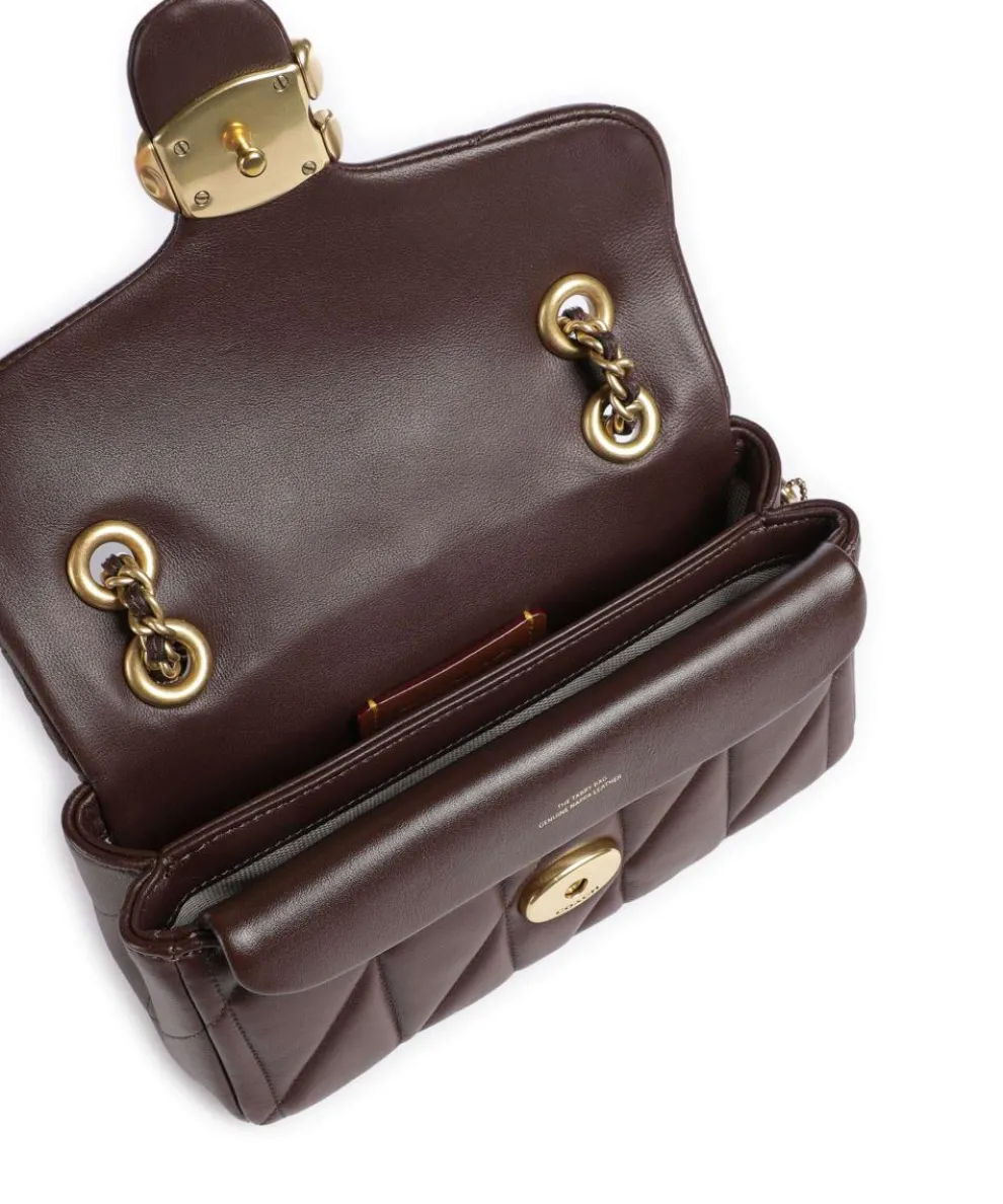 Tabby 20 Shoulder bag nappa leather dark brown