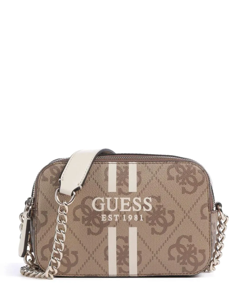 Noelle 4G Logo Crossbody bag imitation leather light brown