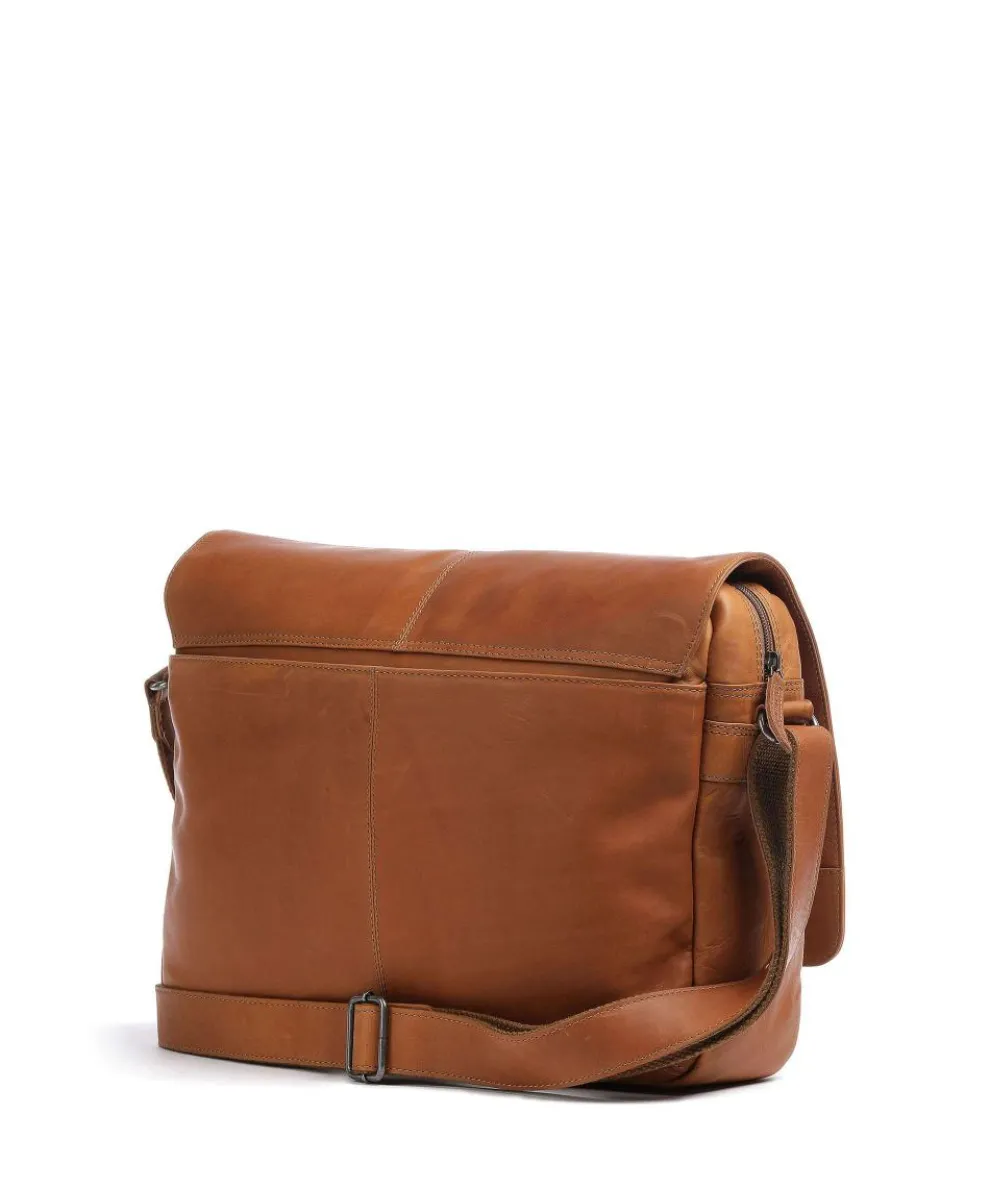 Richard Briefcase 14″ pull-up cow leather cognac