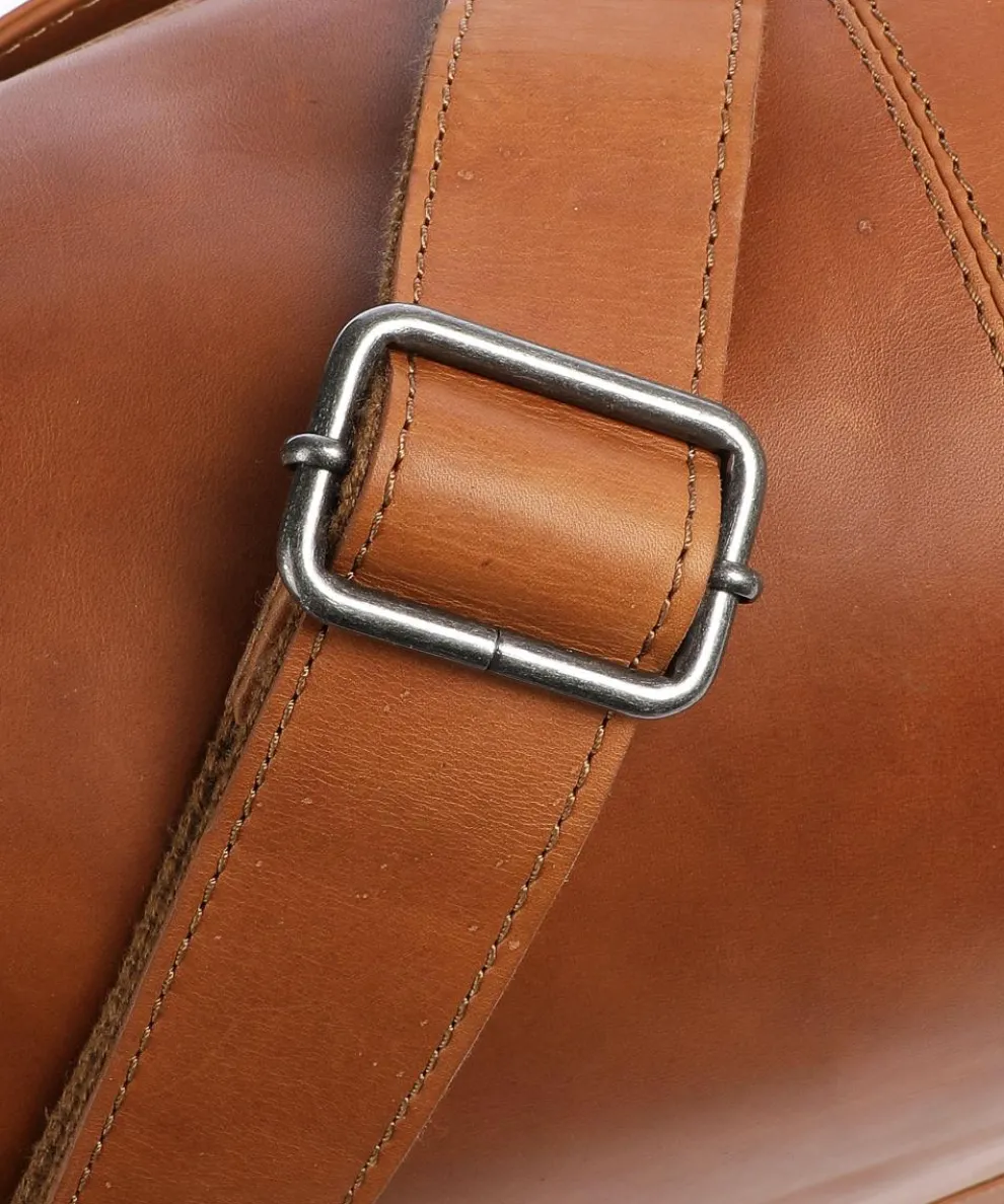 Richard Briefcase 14″ pull-up cow leather cognac