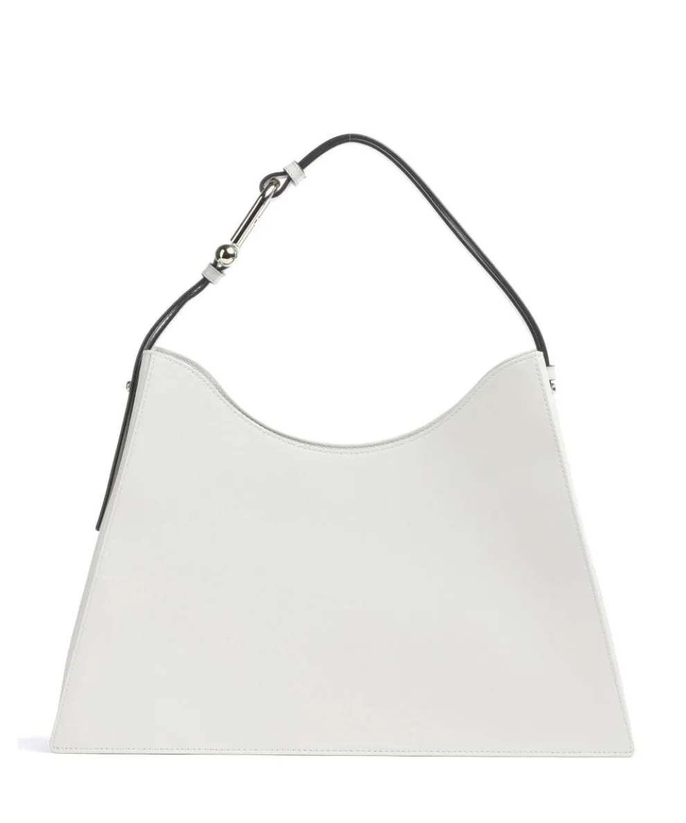 Nuvola L Hobo bag fine grain leather ivory