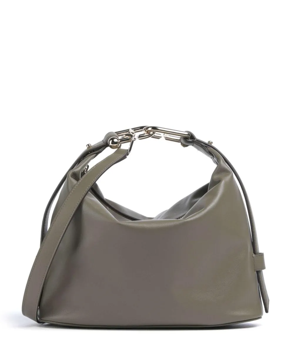 Nuvola M Handbag fine grain leather khaki