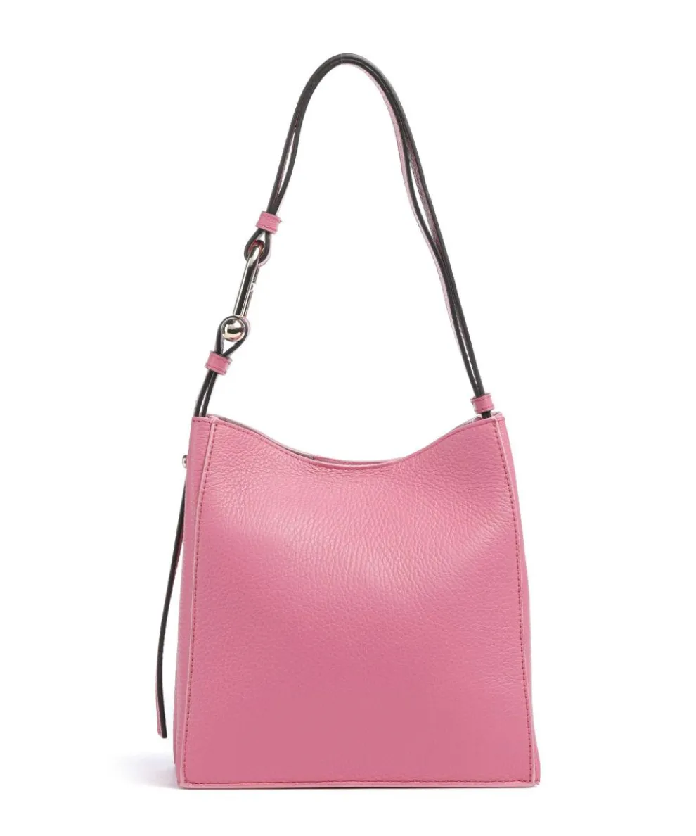 Nuvola Mini Hobo bag grained calfskin rose