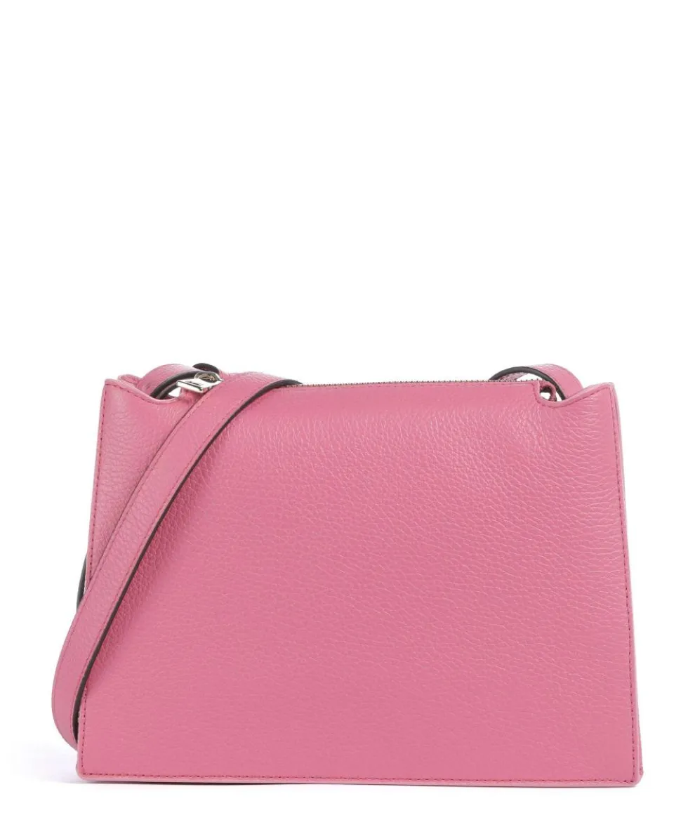 Nuvola S Crossbody bag grained leather rose
