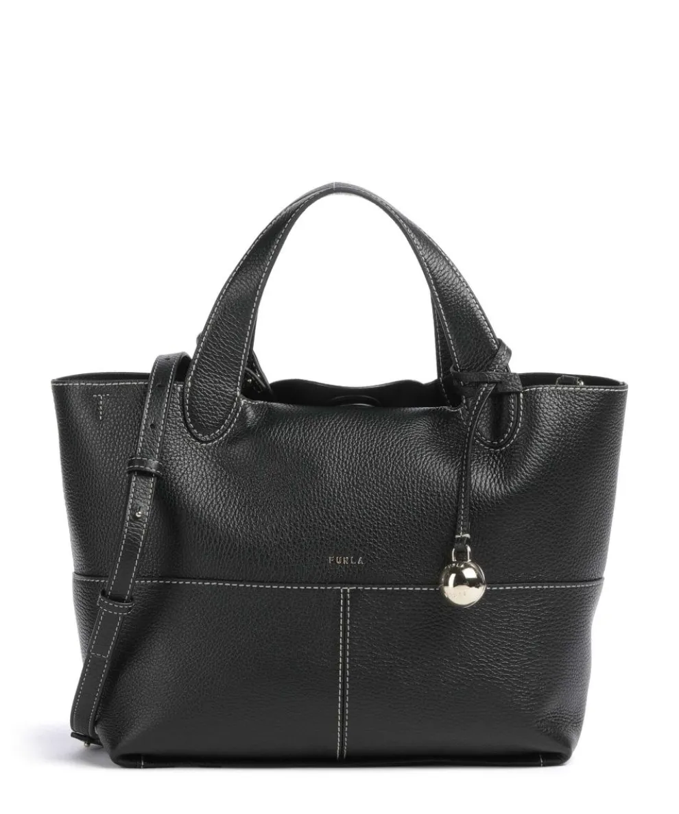 Primrose M Handbag grained leather black