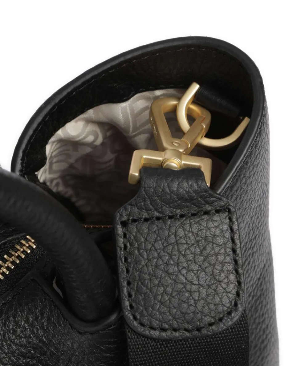 Wallis Raja Handbag grained cow leather black