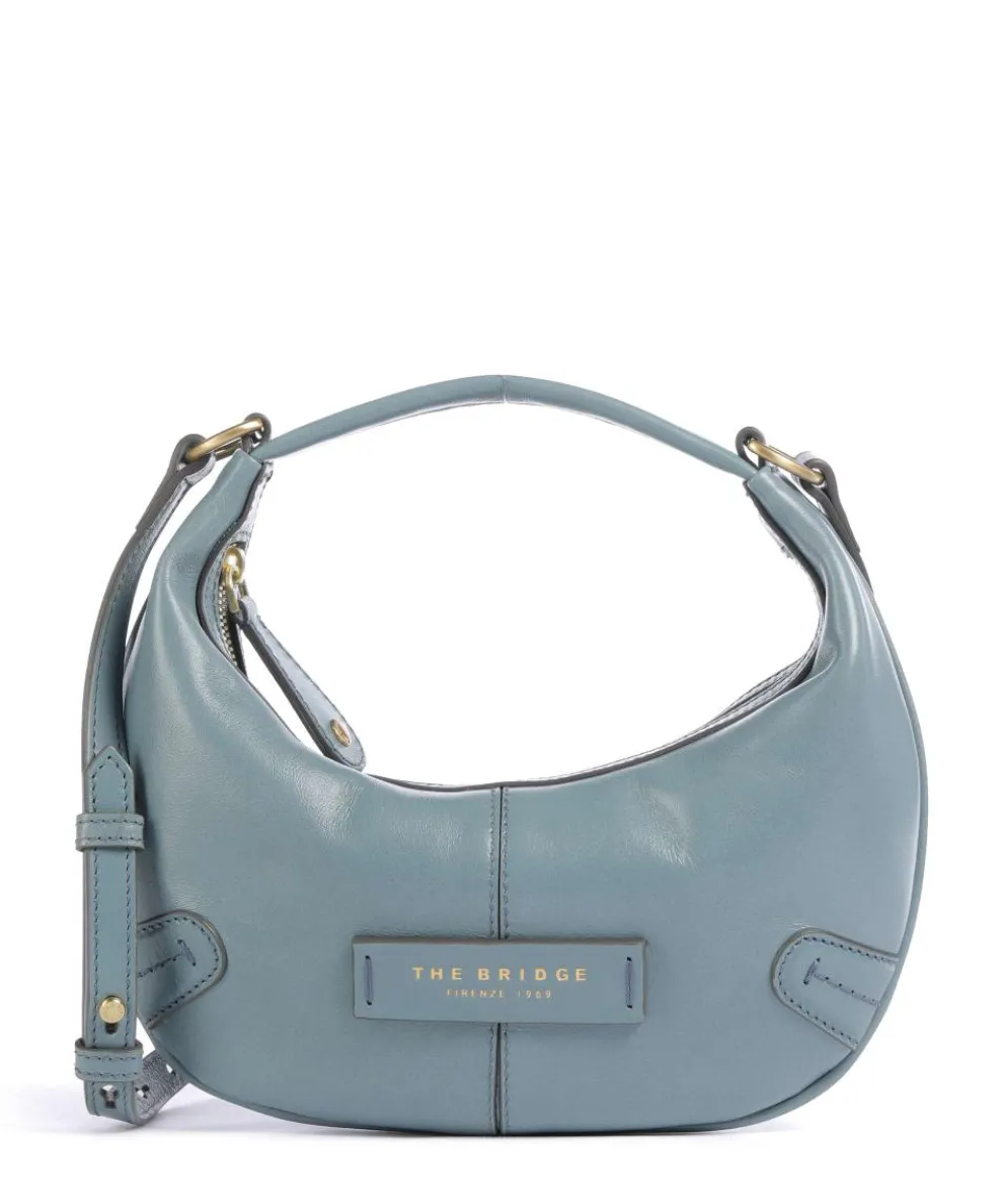 Flavia Crossbody bag fine grain cow leather light blue