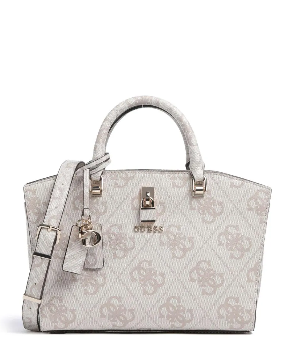 Queensland Big 4G Logo Handbag imitation leather ivory