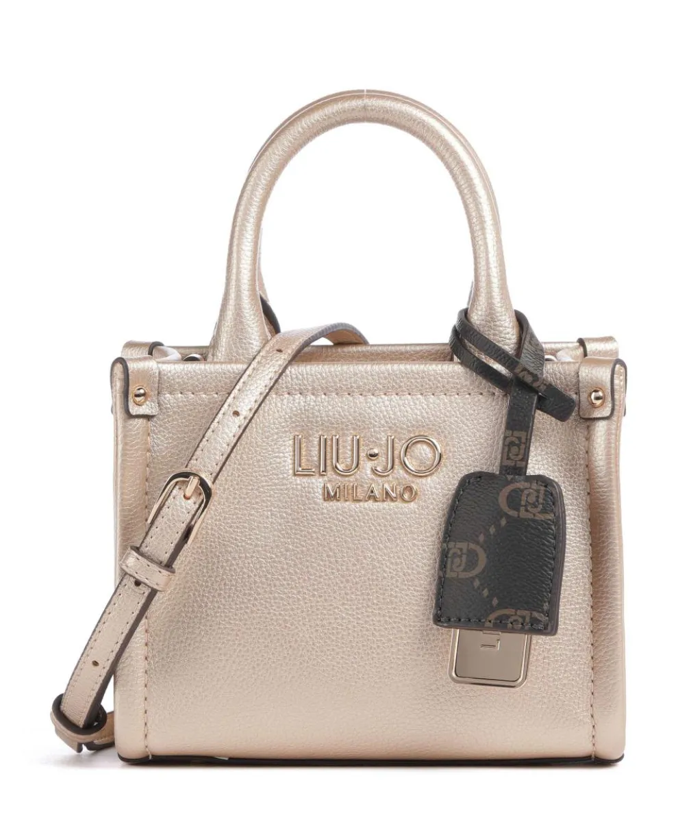 Ridhi XS Crossbody bag imitation leather gold